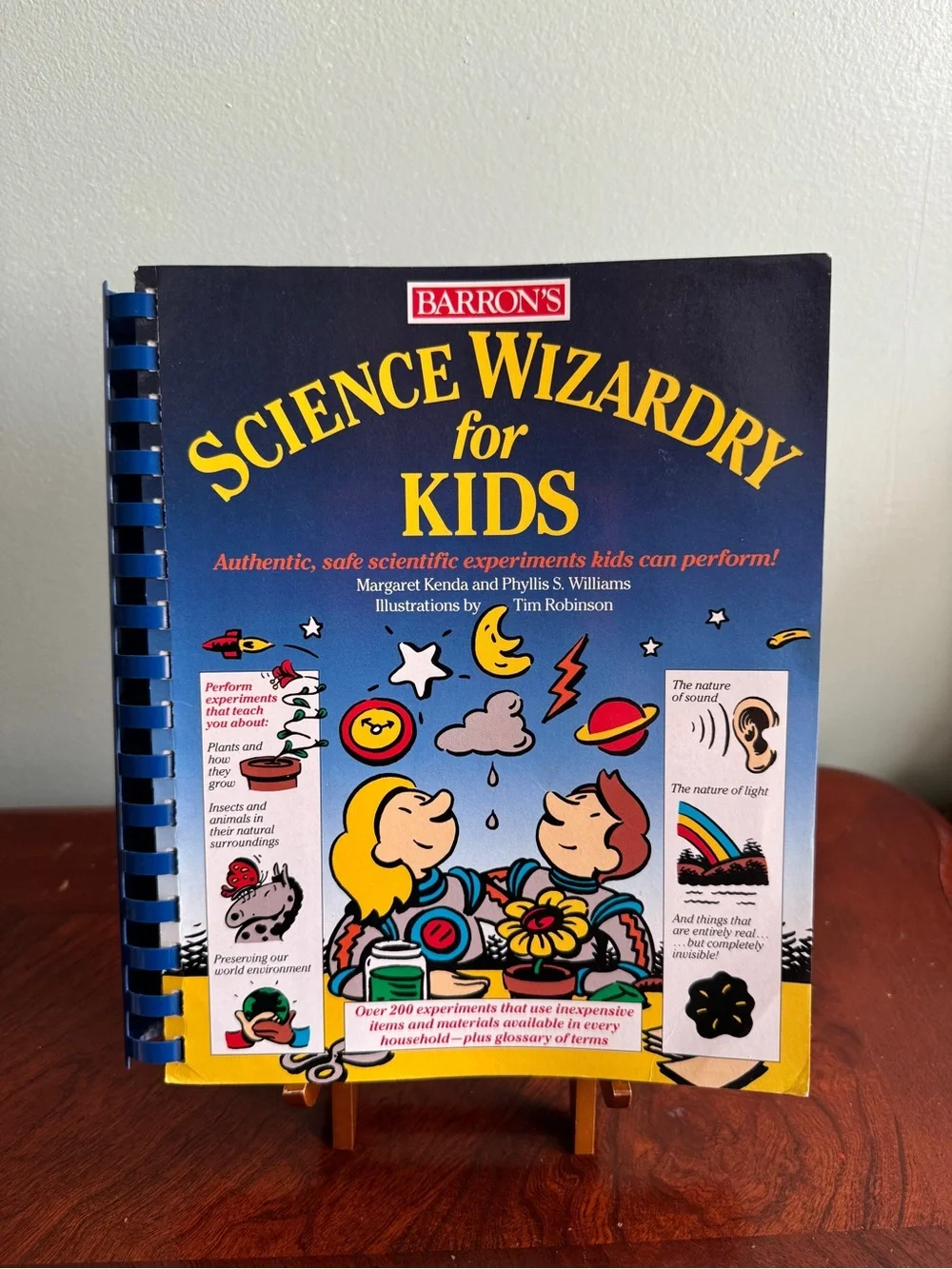 Science Wizardry for Kids - Blue Cover